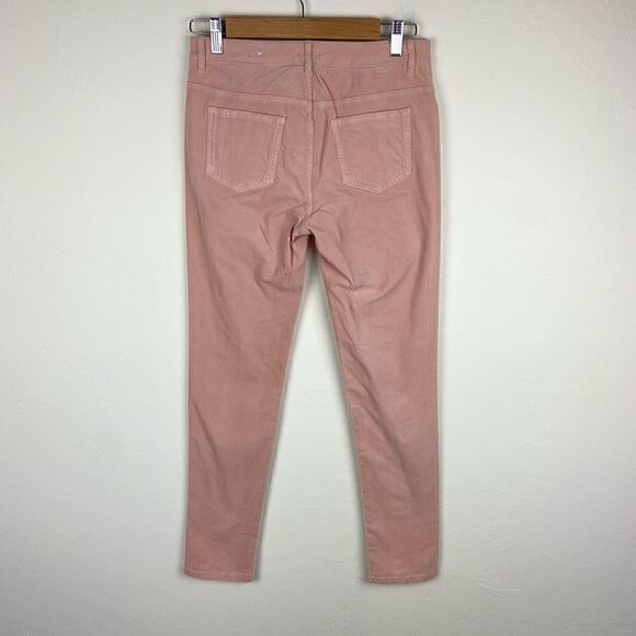 J. McLaughlin Watson Long Bottom Velvet Pant - Peach - Picture 6 of 8
